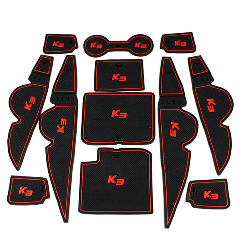 華飾起亞K3專屬升級 13-15款夜光門槽墊，點亮你的駕駛空間